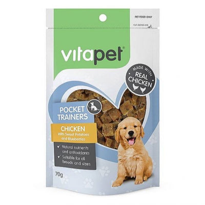 Vitapet Trainers Treat Sweet Potato Chunks 70g